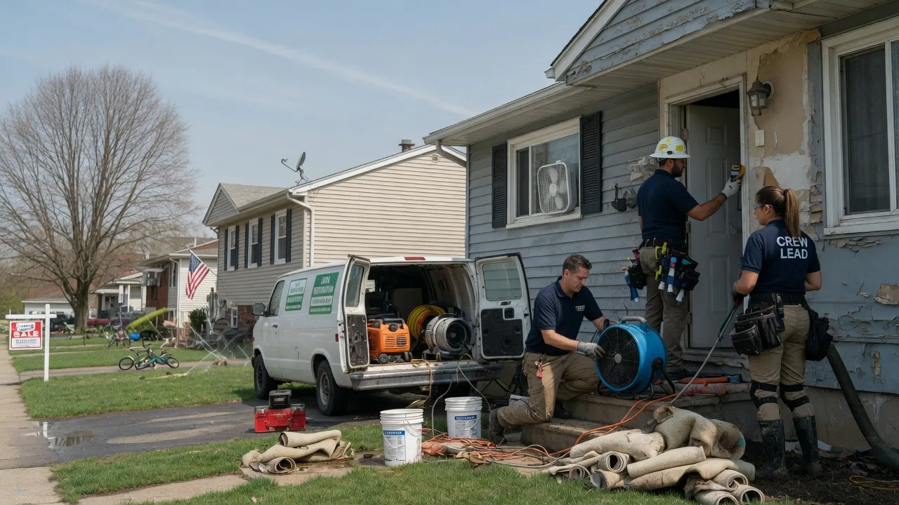 Flood Cleanup in Lisbon Falls, ME near me